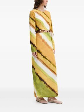 Never Fully Dressed Green Ombre Alba Dress